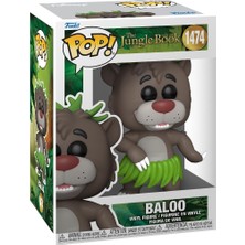 1001 Pop! Disney: Tjb - Baloo Bear​ - Jungle Book - Vinil Koleksiyon Figürü - Hediye Fikri - Resmi Ti