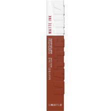 1001 New York Super Stay Matte Ink Likit Mat Ruj - 75 Fighter (Kahverengi)