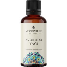 1001 Avokado Yağı 30 ml Soğuk Sıkım Saf ve Doğal (Avocado Oil)