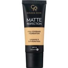 1001 Matte Perfection Foundation - Warm 03 - Yoğun Kapatıcı Mat Fondöten