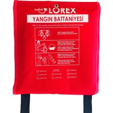 1001 Lorex LR-FB1015C Yangın Battaniyesi - 100CM x 150CM
