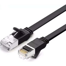 1001 Cat6 Flat Pure Copper Metal Konnektör Utp Ethernet Kablosu 5 Metre
