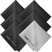 1001 Opticleaner 6’lı Mikrofiber Temizlik Bezi – Çizmez ve Iz Bırakmaz, Gözlük, Telefon, Tablet