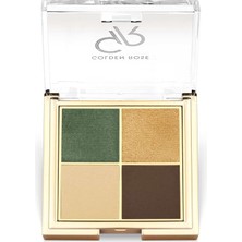 1001 Quattro Eyeshadow Palette - 02 Royal Jungle - Dörtlü Far Paleti