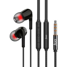 1001 3.5mm Jack Girişli Mikrofonlu Kablolu Kulak Içi Kulaklık
