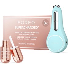 1001 A Wink 'n' A Smile Paketi - Bear 2 Eyes&lips Mikro Akım Masaj Cihazı + Foreo Supercharged Göz, Du