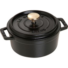 1001 405094710 Döküm Tencere | Aroma Yağmur Kapağı, Tüm Ocak Tiplerine Uygun, Yuvarlak, Siyah