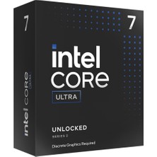 1001 Intel® Core™ Ultra 7 265KF 20 Çekirdekli Masaüstü Bilgisayar Işlemcisi (8 P-Cores + 12 E-Cor