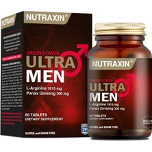 1001 Green Power Ultra Men L-Arginine 60 Tablet Takviye Edici Gıda
