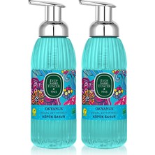 1001 Doğal Zeytinyağlı Köpük Sabun Okyanus (500 Ml) (2 Paketi)