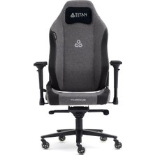 1001 Titanseat Throne Anthra Kumaş Oyuncu Koltuğu