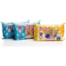 1001 Barbie Islak Havlu 3X60