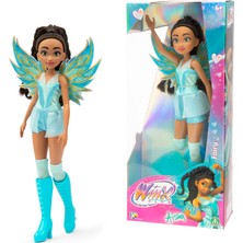 1001 Fairy Doll – Aisha With Glitter Wings & Poseable Joints – Transformation Outfit – Removable Ac