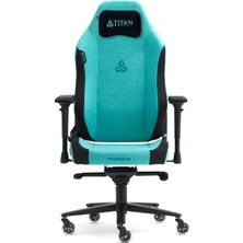 1001 Titanseat Throne Azura Kumaş Oyuncu Koltuğu