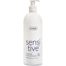 1001 Sensitive Yüz ve Vücut Kremsi Yıkama Jeli, Hassas Cilt Serisi, 400 ml