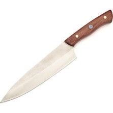 TH Şef Bıçağı – 31.5 cm 4116 Alman Çeliği & Afrika Mor Gül Ağacı Kabze