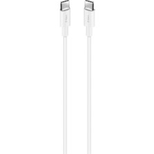 1001 Usb-C - Usb-C 300CM 60W Pd/qc Hızlı Şarj/data Kablosu Beyaz