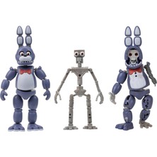 1001 Five Nights At Freddy's 6-Inch Endo-Serisi Koleksiyoncu Figürü: Klasik Bonnie ve Solmuş Bonnie Pa