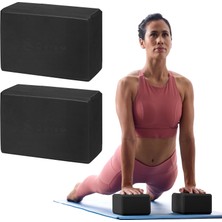 1001 Essentials Yoga Block (Set Of 2) – Supportive, Soft Non-Slip Foam Surface For Yoga, Pilates, Medit