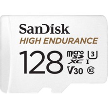 1001 High Endurance Microsdxc Bellek Kartı 128 GB + Adaptör (Dash Camları ve Özel Güvenlik Kameralar