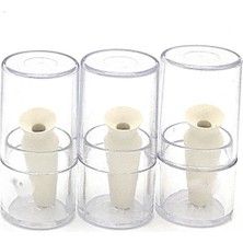 Dmv Vented Scleral Cup Lens Takma Aparatı – Scleral & Hibrit (Synergeyes) Yerleştirici, Nişan Delikli (Beyaz) – Abd Üretimi Orijinal