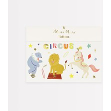 1001 Circus Temporary Tattoos - Sirk Geçici Dövmeler (X2)