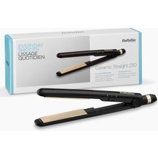 1001 Saç Düzleştirici Ceramic Straight, 230 Derece, Seramik Plaka, 2 Dijital Isı Ayarı, Hızlı Isı
