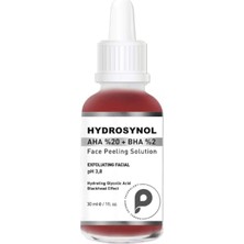 1001 Hydrosynol Ton Eşitleyici Aha%20 Bha%2 Peeling Serum 30 ml