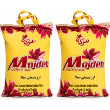 Mojdeh Hindistan Orijinal Uzun Tane Sella 10 kg Safran Aromalı Basmati Pirinç