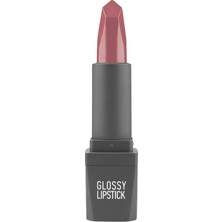 1001 Uzun Süre Kalıcı Yoğun Renk Veren Nemlendirici Parlak Ruj - Glossy Lipstick 312 True Rose