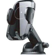 1001 HP-A04 15W Kablosuz Şarj Araba Telefon Tutucu Ayarlanabilir Cam ve Torpido Için Yüksek Kalite Pre