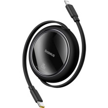 1001 FREE2PULL USB C'den Ip'ye Geri Çekilebilir Şarj Kablosu 20 W