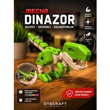 Otscraft Studio Mecha Dinozor – Hareketli Eklemli 3D Baskı Koleksiyon Figürü | Otscraft Studio