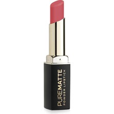 1001 Pure Matte Powder Lipstick No: 106 - Nemlendirici Pudramsı Mat Ruj