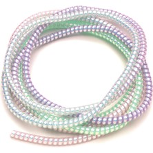 1001 Şarj Aleti Kablosu Kablo Kordon Koruyucu Spiral Sarma Kılıf Koruma Laser Harlequin 140CM