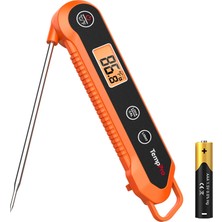 1001 Thermopro TP03H Su Geçirmez Katlanabilir Hızlı Sonuç Gıda Pişirme Termometresi