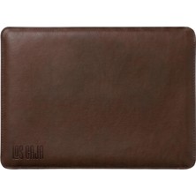 1001 Minimalist 13 Inç Laptop Kılıfı, Vegan Deri, Su Itici Özellikli, Bilgisayar Notebook Laptop �