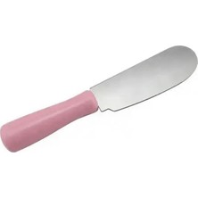 1001 Mini Kahvaltı Bıçağı, 6 Adet, 4 Renk Seçeneği (Pembe)