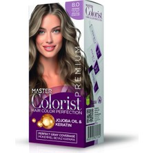 1001 Premıum Yarı Kit Set Saç Boyası 8.0 Açık Kumral