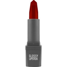 1001 Uzun Süre Kalıcı Yoğun Renk Veren Nemlendirici Parlak Ruj - Glossy Lipstick 323 Ruby Red