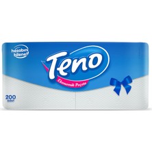 1001 Peçete Tek Katlı Beyaz 200 Adet