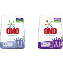 1001 Active Fresh 5,5 Kg(1) Omo Active Fresh Renkliler Için 36 Yıkama Toz Deterjan (1 x 5500 G)(1)