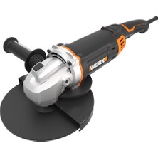 1001 WX709 2350WATT 230MM Profesyonel Dönebilir Tutma Kollu Büyük Taşlama