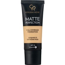 1001 Matte Perfection Foundation - Warm 04 - Yoğun Kapatıcı Mat Fondöten