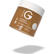 1001 Aydınlatıcı ~ Cam Cilt Etkisi ~ Keten Tohumu Jel Yüz Maskesi ~ Flaxseed Face Mask 100ML