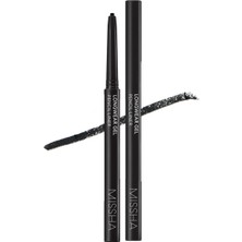 1001 Pürüzsüz Uygulanan Jel Dokuda Kalem Eyeliner 0.14G Missha Longwear Gel Pencil Liner (Titan Black)