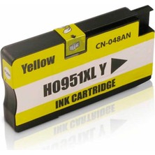 1001 Hp Uyumlu 951XL (CN048AE) Muadil Sarı Kartuş