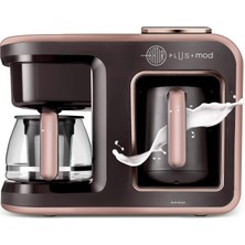 1001 Hatır Plus Mod 5 In 1 Kahve Makinesi Rosie Brown
