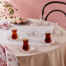 1001 Rory 6 Kişilik 12 Parça Çay Seti 14 cm