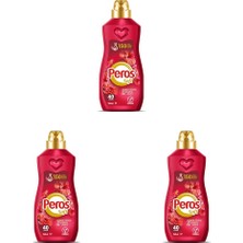 1001 Konsantre Yumuşatıcı Amber Çiçeği & Sandal Ağacı 960 ml (3 Paketi)
